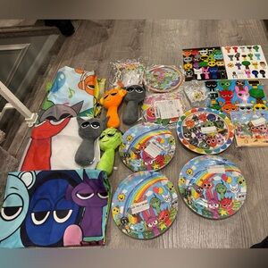 Sprunki birthday party supplies